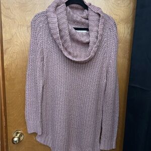 Dreamers Mauve Cowl Neck Sweater